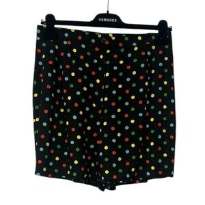 Polka Dot Viscose Shorts